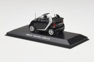 Smart Fortwo Cabrio Hluboká Černá Minichamps 1:43 Q0022561V001C18Q00 Kov – obrázek 3 z 4