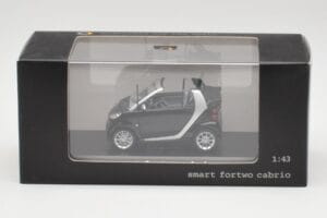 Smart Fortwo Cabrio Hluboká Černá Minichamps 1:43 Q0022561V001C18Q00 Kov – obrázek 4 z 4