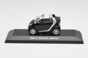 Smart Fortwo Cabrio Hluboká Černá Minichamps 1:43 Q0022561V001C18Q00 Kov