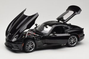 SRT Viper GTS Černý Maisto 1:18 31128 Kov – obrázek 2 z 8