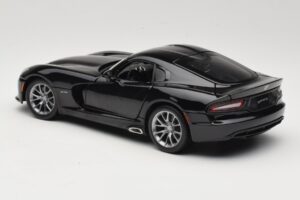 SRT Viper GTS Černý Maisto 1:18 31128 Kov – obrázek 7 z 8