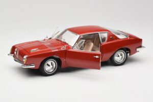 Studebaker Avanti Červený Solido 1:18 421183270 Kov – obrázek 2 z 8