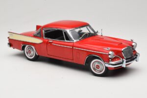 Studebaker Golden Hawk Apache Red Motor City 1:18 80009 Kov – obrázek 6 z 8