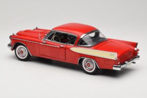 Studebaker Golden Hawk Apache Red Motor City 1:18 80009 Kov – obrázek 7 z 8