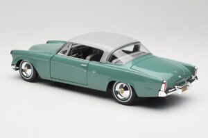 Studebaker Starliner Seafoam Zelený & Shasta Bílý Maisto 1:18 31651 Kov – obrázek 3 z 8