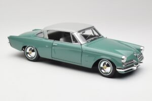 Studebaker Starliner Seafoam Zelený & Shasta Bílý Maisto 1:18 31651 Kov – obrázek 5 z 8