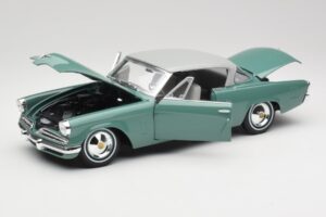 Studebaker Starliner Seafoam Zelený & Shasta Bílý Maisto 1:18 31651 Kov – obrázek 7 z 8