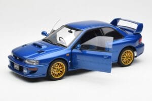 Subaru Impreza 22B Upgraded Version Modrý Se Zlatými Ráfky AUTOart 1:18 78602 Kov – obrázek 2 z 8
