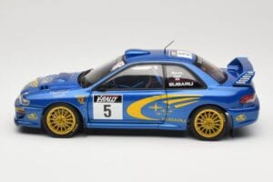 Subaru Impreza WRC #5 R. Burns / R. Reid Rally de France 1999 AUTOart 1:18 89993 Kov – obrázek 4 z 8