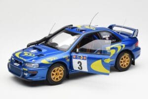 Subaru Impreza WRC #3 C. McRae / N. Grist Safari Rally Winner 1997 AUTOart 1:18 89792 Kov – obrázek 2 z 8