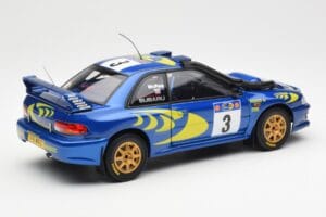 Subaru Impreza WRC #3 C. McRae / N. Grist Safari Rally Winner 1997 AUTOart 1:18 89792 Kov – obrázek 3 z 8