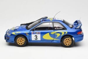 Subaru Impreza WRC #3 C. McRae / N. Grist Safari Rally Winner 1997 AUTOart 1:18 89792 Kov – obrázek 4 z 8