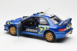 Subaru Impreza WRC #3 C. McRae / N. Grist Safari Rally Winner 1997 AUTOart 1:18 89792 Kov – obrázek 5 z 8