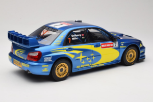 Subaru Impreza WRC S9 #7 P. Solberg / P. Mills Rally Great Britain 2003 Otto 1:12 G092 Pryskyřice – obrázek 2 z 6