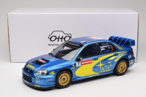 Subaru Impreza WRC S9 #7 P. Solberg / P. Mills Rally Great Britain 2003 Otto 1:12 G092 Pryskyřice – obrázek 6 z 6