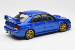 Subaru Impreza WRX STI GD Modrý AUTOart 1:18 78681 Kov – obrázek 3 z 8