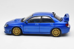 Subaru Impreza WRX STI GD Modrý AUTOart 1:18 78681 Kov – obrázek 4 z 8