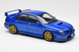 Subaru Impreza WRX STI GD Modrý AUTOart 1:18 78681 Kov – obrázek 6 z 8