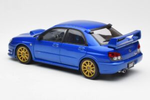 Subaru Impreza WRX STI GD Modrý AUTOart 1:18 78681 Kov – obrázek 7 z 8
