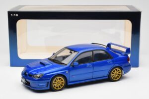 Subaru Impreza WRX STI GD Modrý AUTOart 1:18 78681 Kov – obrázek 8 z 8