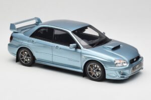 Subaru Impreza WRX STi WR1 GD P. Solberg Edition Ice Blue Metallic Otto 1:18 OT1114 Pryskyřice – obrázek 4 z 6