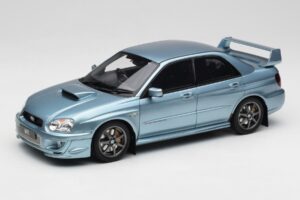 Subaru Impreza WRX STi WR1 GD P. Solberg Edition Ice Blue Metallic Otto 1:18 OT1114 Pryskyřice