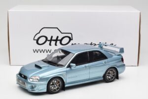 Subaru Impreza WRX STi WR1 GD P. Solberg Edition Ice Blue Metallic Otto 1:18 OT1114 Pryskyřice – obrázek 6 z 6