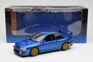 Subaru Impreza WRX Type R Modrý AUTOart 1:18 78612 Kov – obrázek 8 z 8
