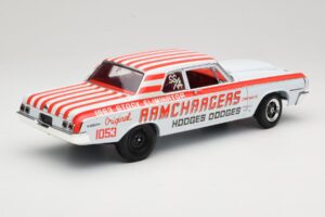Dodge 330 Super Stock Ramchargers NHRA 1964 Highway 61 1:18 50044 Kov – obrázek 3 z 8