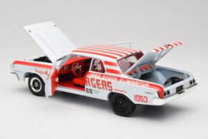 Dodge 330 Super Stock Ramchargers NHRA 1964 Highway 61 1:18 50044 Kov – obrázek 5 z 8