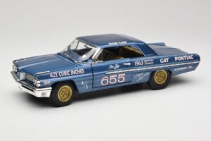 Pontiac Catalina Super Duty Super Stock #655 Modrý 1962 Auto World 1:18 AW201/06 Kov