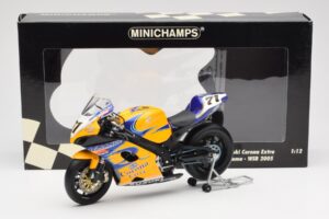 Suzuki GSX-R 1000 Team Alstare Corona Extra Y. Kagayama WSB 2005 Minichamps 1:12 122052271 Kov – obrázek 6 z 6