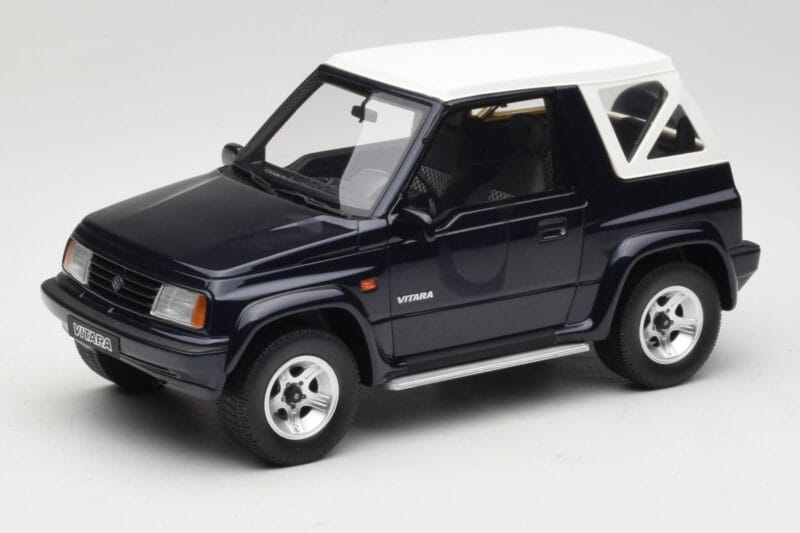 Suzuki Vitara Cabrio JLX Deep Blue Pearl Metallic Otto 1:18 OT492 Pryskyřice