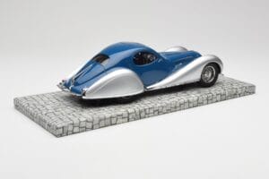 Talbot-Lago T150 C-SS Coupe Modrý Stříbrný Minichamps 1:18 107117122 Pryskyřice – obrázek 2 z 6