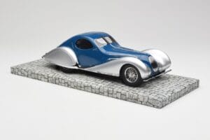 Talbot-Lago T150 C-SS Coupe Modrý Stříbrný Minichamps 1:18 107117122 Pryskyřice – obrázek 4 z 6