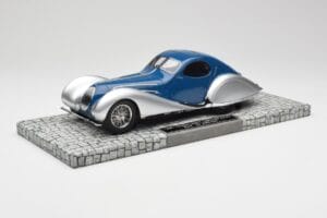 Talbot-Lago T150 C-SS Coupe Modrý Stříbrný Minichamps 1:18 107117122 Pryskyřice