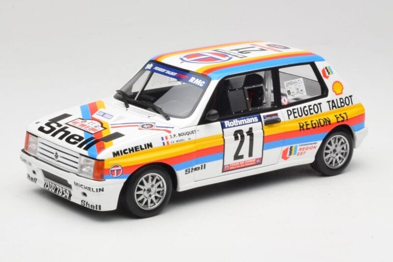 Talbot Samba Rallye Group B #12 J-P. Bouquet Tour de Corse 1985 Otto 1:18 OT1116 Pryskyřice
