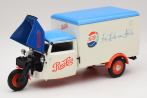 Tempo Dreirad Kastenwagen Pepsi Minichamps 1:18 150099024 Kov – obrázek 2 z 8