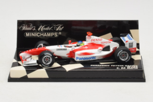 Toyota TF104 Panasonic #16 C. da Matta Panasonic Toyota Racing 2004 Minichamps 1:43 400040016 Kov