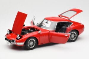 Toyota 2000 GT Červený AUTOart 1:18 78741 Kov – obrázek 2 z 8