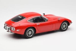 Toyota 2000 GT Červený AUTOart 1:18 78741 Kov – obrázek 3 z 8