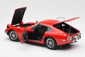 Toyota 2000 GT Červený AUTOart 1:18 78741 Kov – obrázek 5 z 8