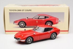 Toyota 2000 GT Červený AUTOart 1:18 78741 Kov – obrázek 8 z 8