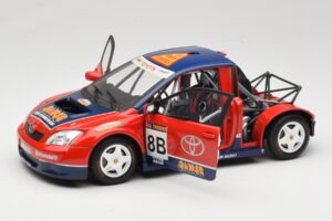 Toyota Auris WRC #8 Panis / Balas WRC 2003 Solido 1:18 90598 Kov – obrázek 2 z 8