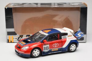 Toyota Auris WRC #8 Panis / Balas WRC 2003 Solido 1:18 90598 Kov – obrázek 8 z 8
