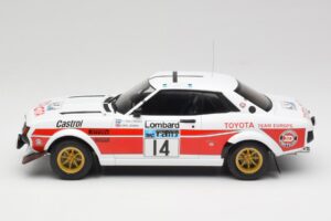 Toyota Celica 2000 GT RA21 #14 P-I. Walfridson RAC Rally 1977 IXO 1:18 18RMC189B Kov – obrázek 3 z 6
