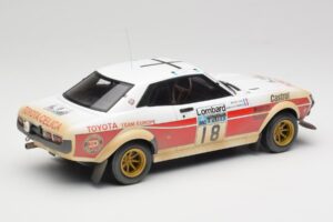 Toyota Celica 2000 GT RA21 #18 J-L. Therier RAC Rally 1977 IXO 1:18 18RMC189C Kov – obrázek 2 z 6