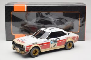 Toyota Celica 2000 GT RA21 #18 J-L. Therier RAC Rally 1977 IXO 1:18 18RMC189C Kov – obrázek 6 z 6