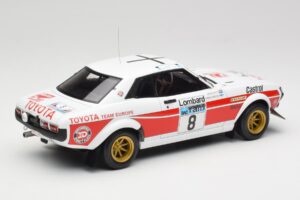 Toyota Celica 2000 GT RA21 #8 H. Mikkola / A. Hertz RAC Rally 1977 IXO 1:18 18RMC189A Kov – obrázek 2 z 6