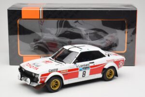 Toyota Celica 2000 GT RA21 #8 H. Mikkola / A. Hertz RAC Rally 1977 IXO 1:18 18RMC189A Kov – obrázek 6 z 6